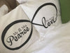 Infinity Pairs Design - split over 2 pillowcases just $29.95 each post included!!
