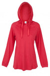 Ladies Fusion Hooded Tshirt - including your printed logo or design Personalised Custom Uniform Teamwear Gift- Parkway Designs