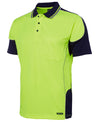 Hi Vis Contrast Piping Tradies Workwear Polo - Including your LOGO!