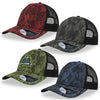 A2550 Rapper Camo Trucker Cap EMBROIDERED with your logo