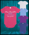 NICU GRADUATE Personalised Baby Romper Personalised Custom Uniform Teamwear Gift- Parkway Designs