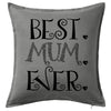Best Mum Ever Cushion Personalised Custom Uniform Teamwear Gift- Parkway Designs