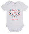 Personalised Baby Daddys Girl or Custom Name Romper Personalised Custom Uniform Teamwear Gift- Parkway Designs