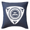Dads Mancave - Rotary Symbol Cushion Personalised Custom Uniform Teamwear Gift- Parkway Designs