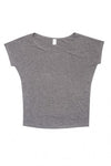 Custom Printed Batwing Off Shoulder Ladies Tshirt - with your logo printed ! Personalised Custom Uniform Teamwear Gift- Parkway Designs