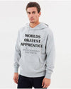 Worlds Okayest Apprentice Hoodie - Gray, Navy or Red