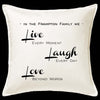 Live Laugh Love Personalised Custom Uniform Teamwear Gift- Parkway Designs