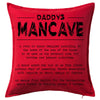 Mancave Definition Cushion Personalised Custom Uniform Teamwear Gift- Parkway Designs