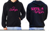 Softball Besties! Supporter Hoodie - PERSONALISED Personalised Custom Uniform Teamwear Gift- Parkway Designs