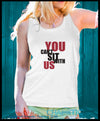 You Cant Sit with Us MEAN GIRLS - Tshirt Singlet or Muscle Tank - WITH FREE STANDARD SHIPPING! Personalised Custom Uniform Teamwear Gift- Parkway Designs